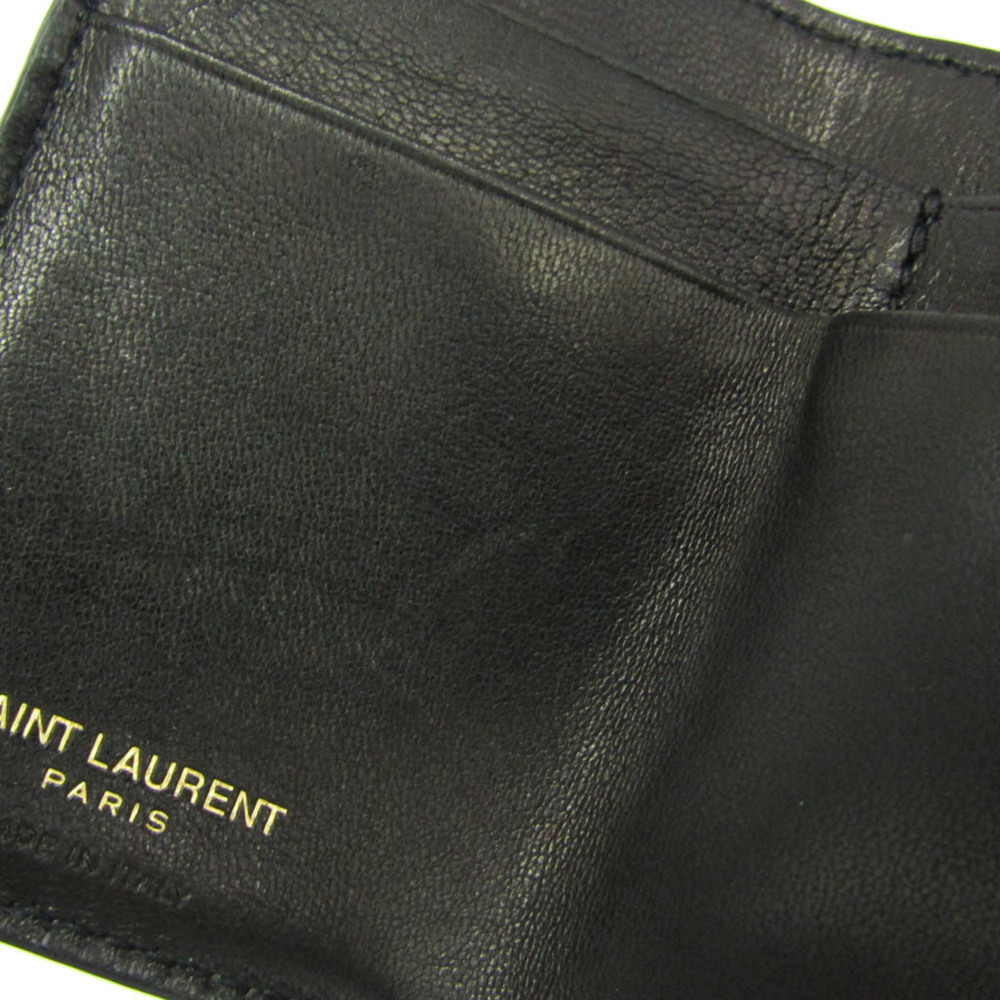 Yves Saint Laurent Gabby Compact Wallet 734494 Women's  Lambskin Wallet (tri-... - Picture 11 of 14